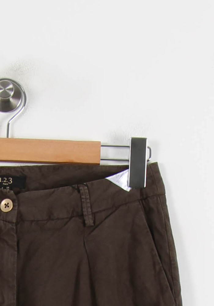 Pantalon Chino Marron - Taille M/38 de la marque Maison 123 | PARAD66043 - Vendu par Paradigme - Image 3