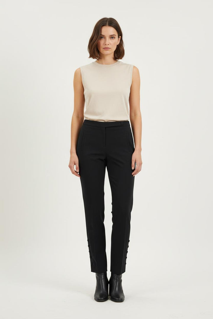 Pantalon Tailleur Noir - Taille M/38 de la marque Maison 123 | PARAD66053 - Vendu par Paradigme - Image 1