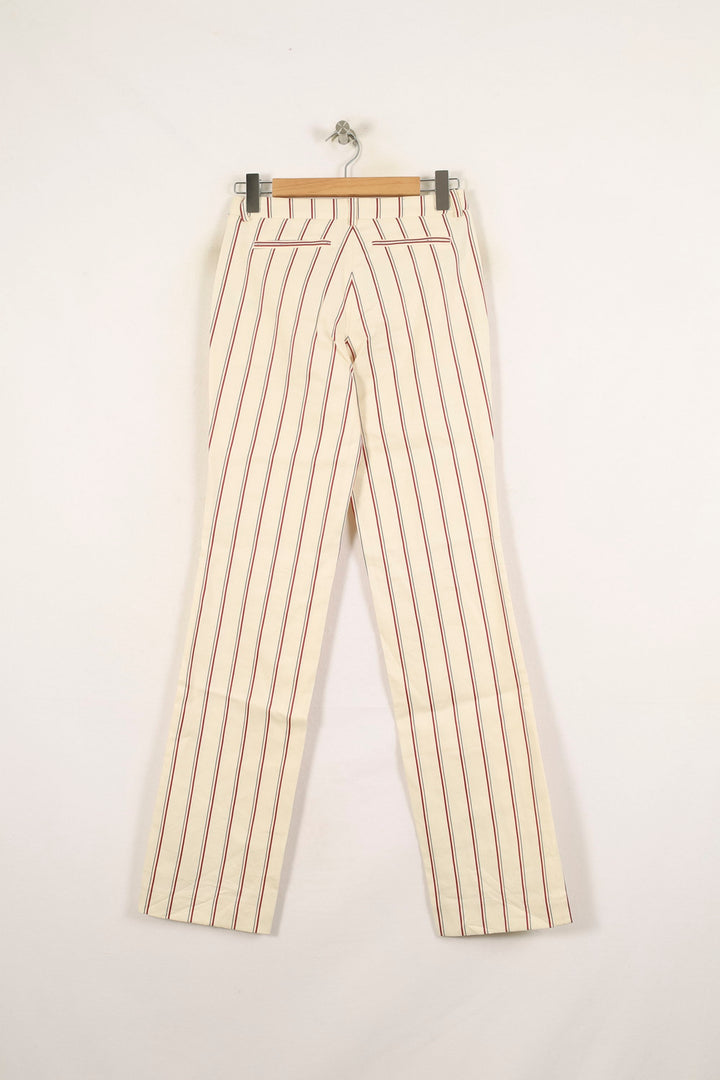 Pantalon Blanc et Rouge - Taille S/36 de la marque ba&sh | PARAD66064 - Vendu par Paradigme - Image 4