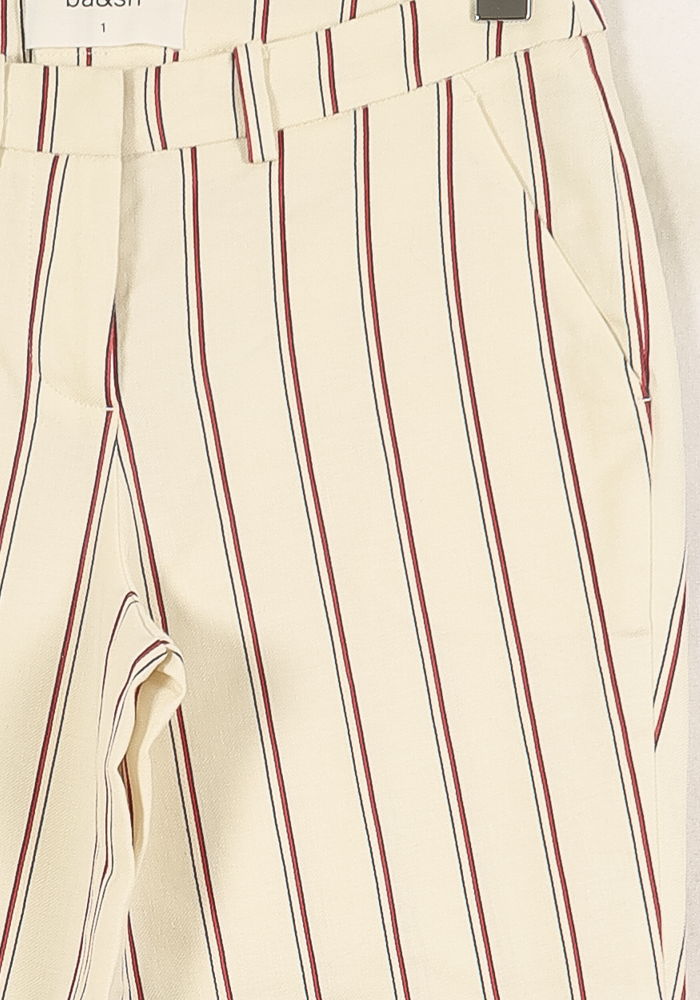 Pantalon Blanc et Rouge - Taille S/36 de la marque ba&sh | PARAD66064 - Vendu par Paradigme - Image 3