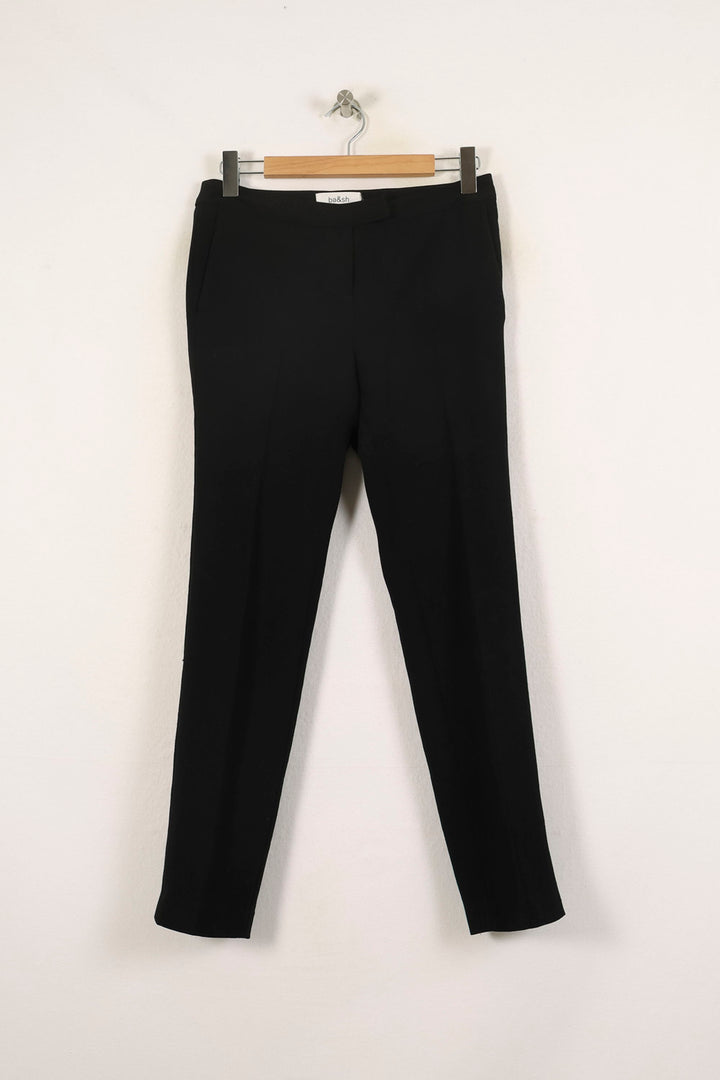 Pantalon Noir - Taille S/36 de la marque ba&sh | PARAD66076 - Vendu par Paradigme - Image 2
