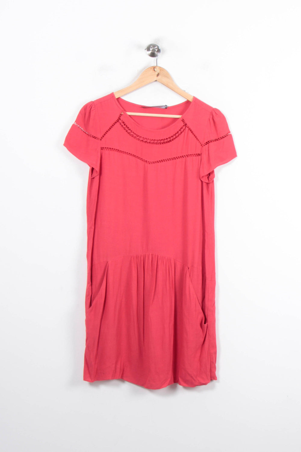 Robe Midi Rose - Taille S/36 de la marque Comptoir des Cotonniers | PARAD66105 - Vendu par Paradigme - Image 2