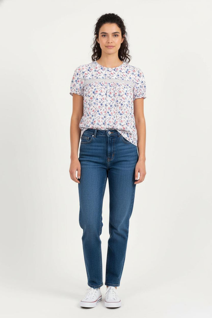 Blouse Fleurie Multicolore - Taille S/36 de la marque Comptoir des Cotonniers | PARAD66106 - Vendu par Paradigme - Image 1