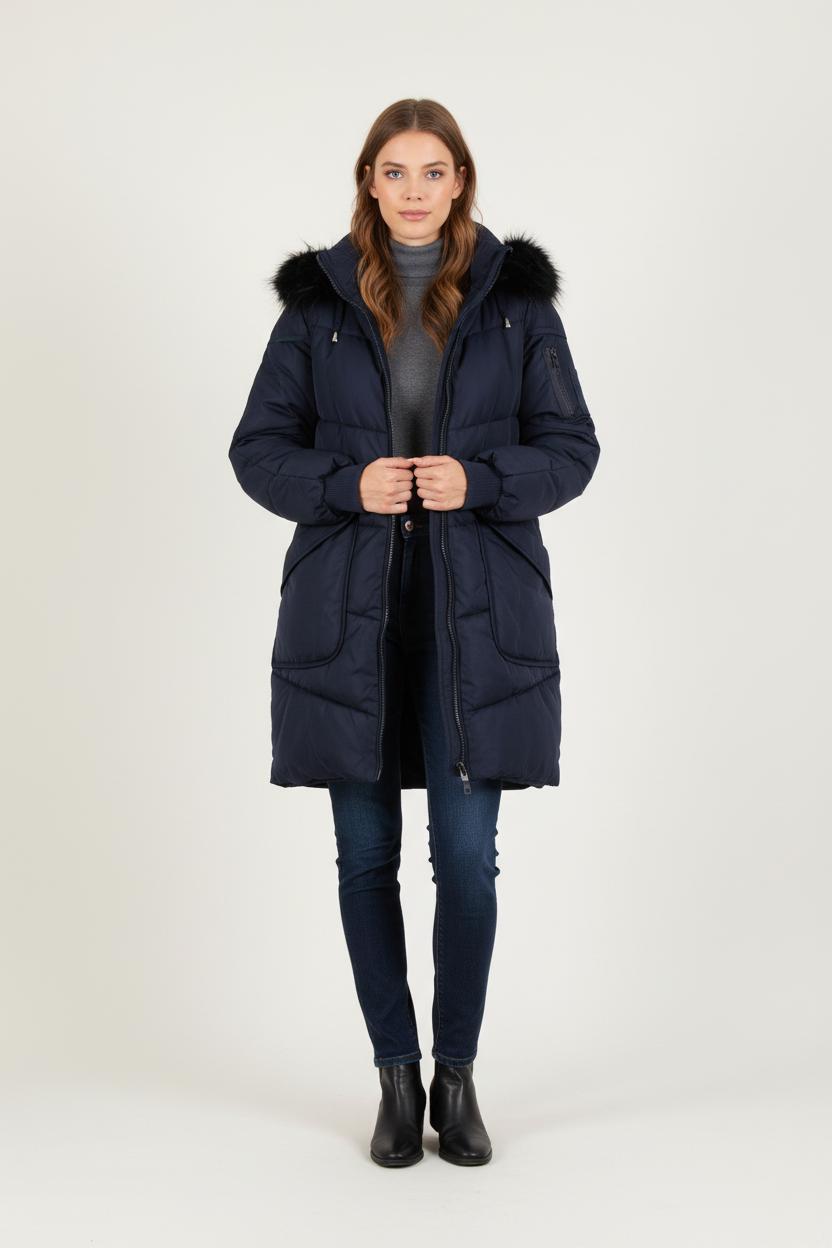 Doudoune Bleue - Taille S/36 de la marque Maje | PARAD68163 - Vendu par Paradigme - Image 1