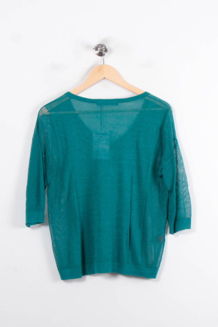 Pull Bleu - Taille M/38 de la marque Comptoir des Cotonniers | PARAD68942 - Vendu par Paradigme - Image 4