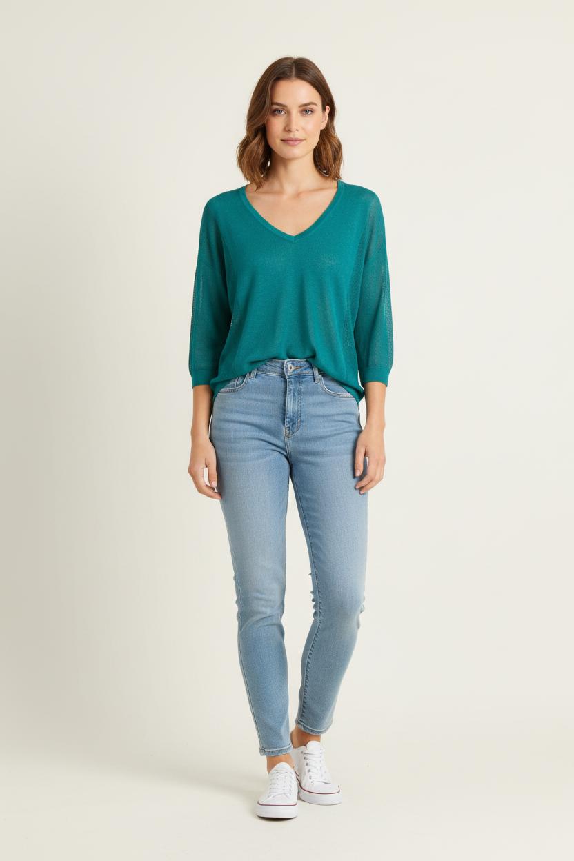 Pull Bleu - Taille M/38 de la marque Comptoir des Cotonniers | PARAD68942 - Vendu par Paradigme - Image 1