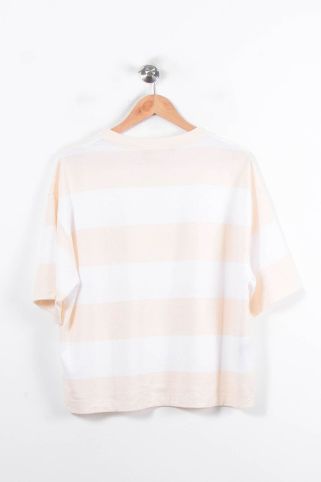 Tee-shirt Rayé Beige et Blanc - Taille M/38 de la marque Comptoir des Cotonniers | PARAD68943 - Vendu par Paradigme - Image 4