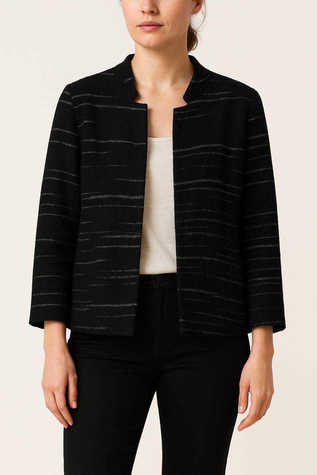 Veste Noire et Blanche - Taille S/36 de la marque ba&sh | PARAD69710 - Vendu par Paradigme - Image 1