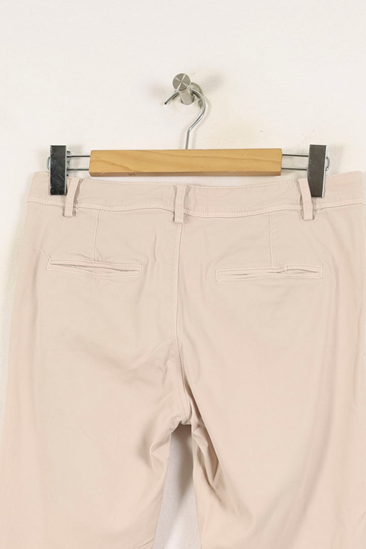 Pantalon Beige - Taille XL/42 de la marque Maison 123 | PARAD69995 - Vendu par Paradigme - Image 4