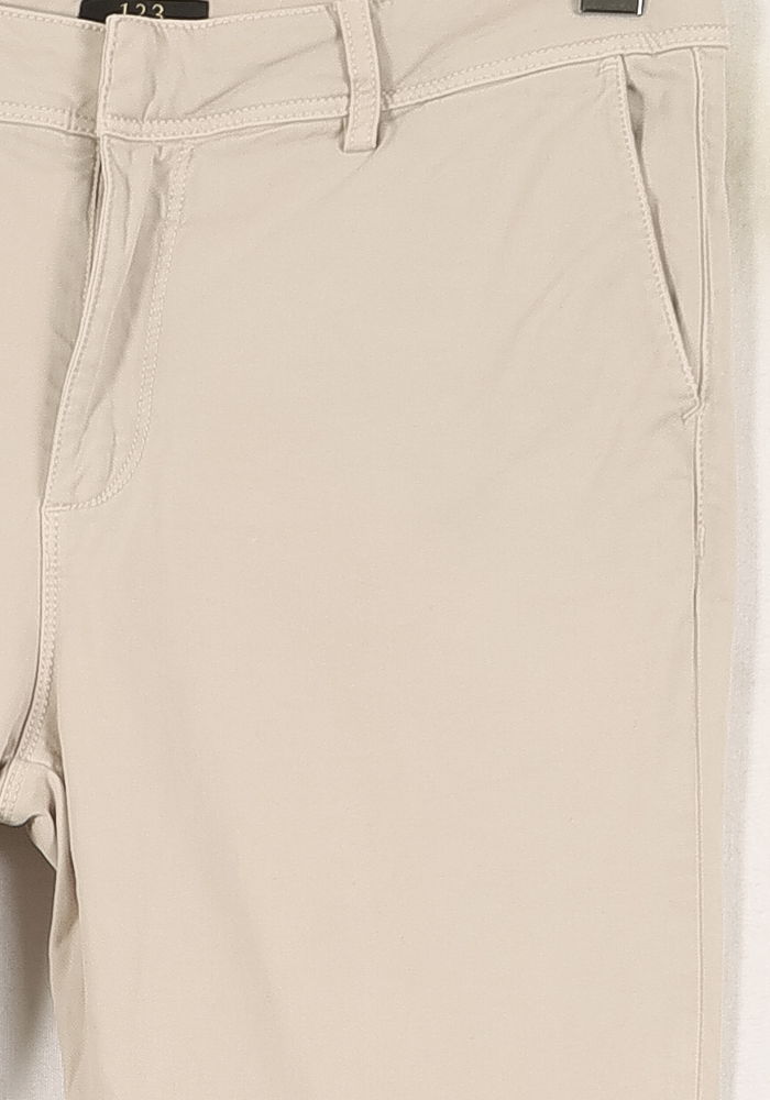 Pantalon Beige - Taille XL/42 de la marque Maison 123 | PARAD69995 - Vendu par Paradigme - Image 3