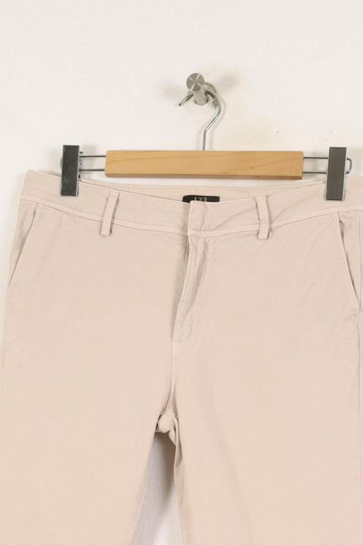 Pantalon Beige - Taille XL/42 de la marque Maison 123 | PARAD69995 - Vendu par Paradigme - Image 2
