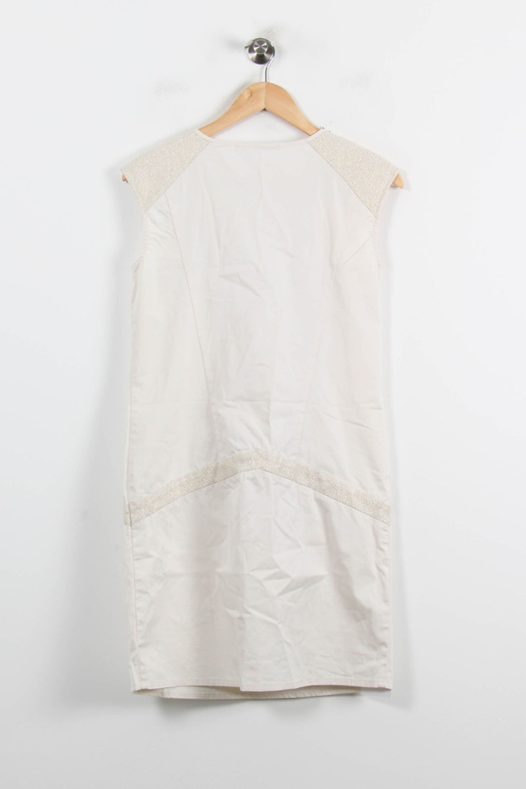 Robe Sans Manches Beige - Taille S/36 de la marque Comptoir des Cotonniers | PARAD71007 - Vendu par Paradigme - Image 4