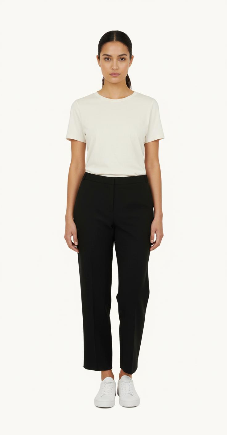 Pantalon Tailleur Noir - Taille XXL/44 de la marque Maison 123 | PARAD71044 - Vendu par Paradigme - Image 1