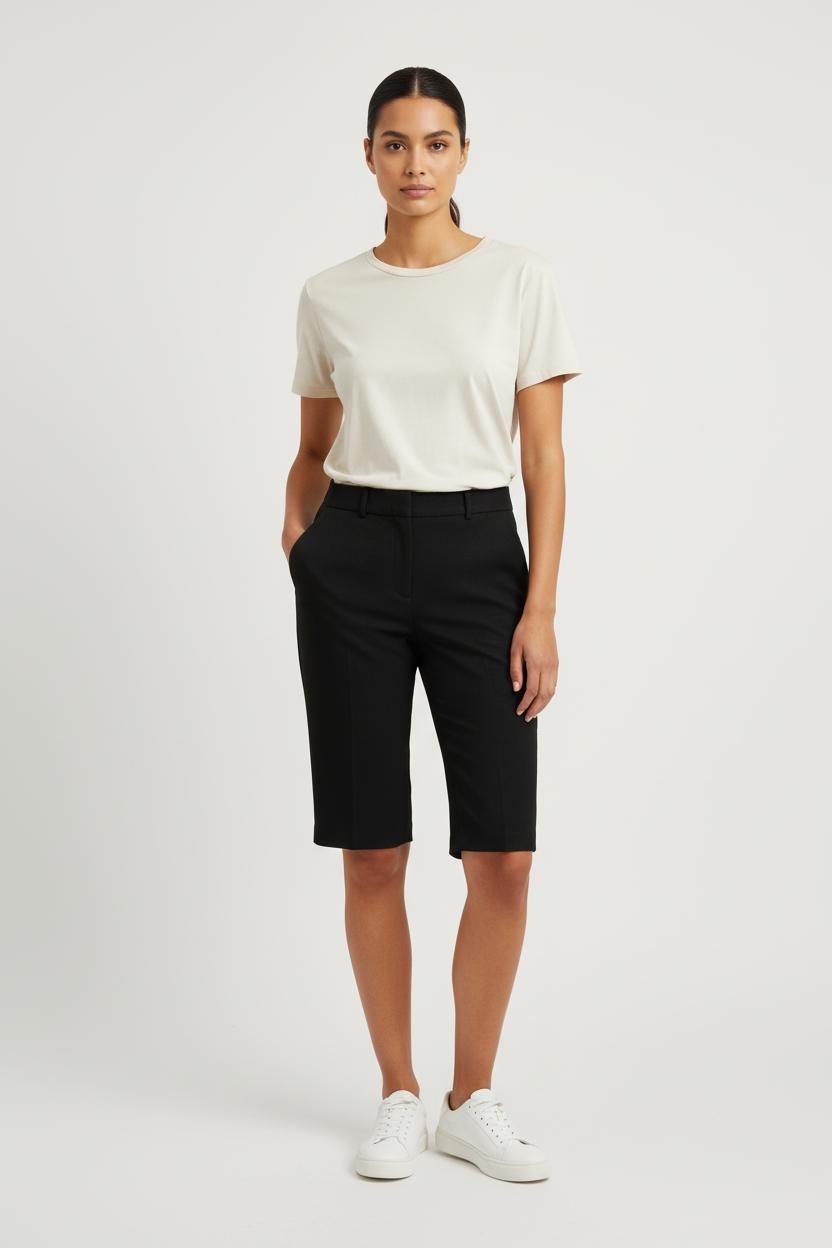 Bermuda Noir - Taille M/38 de la marque ba&sh | PARAD71700 - Vendu par Paradigme - Image 1