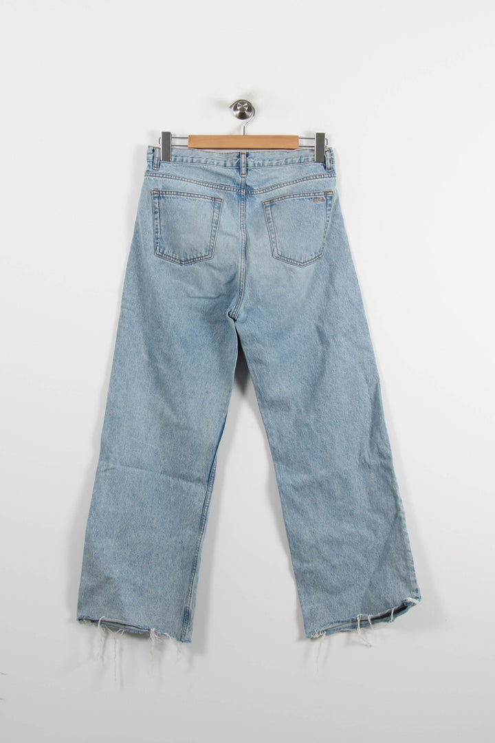 Jean Droit Bleu - Taille L/40 de la marque ba&sh | PARAD71842 - Vendu par Paradigme - Image 2