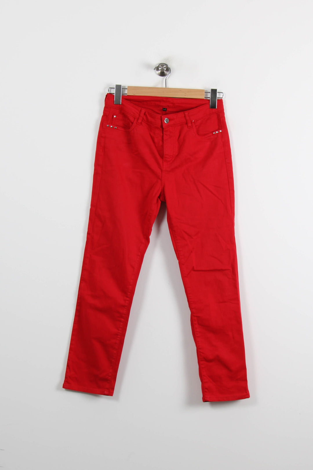 Jean Rouge - Taille L/40 de la marque Maison 123 | PARAD72283 - Vendu par Paradigme - Image 2