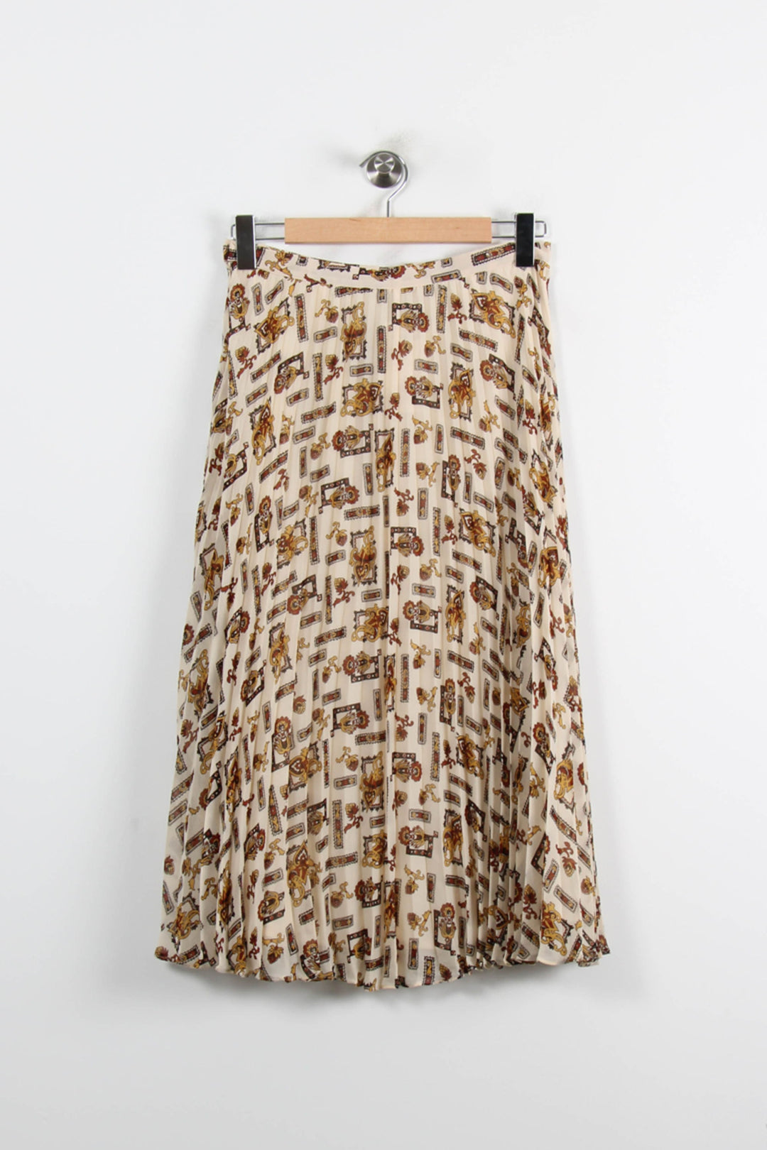 Jupe Plissée Multicolore - Taille L/40 de la marque Claudie Pierlot | PARAD72302 - Vendu par Paradigme - Image 4