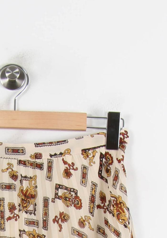 Jupe Plissée Multicolore - Taille L/40 de la marque Claudie Pierlot | PARAD72302 - Vendu par Paradigme - Image 3