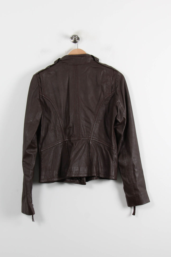 Blouson Marron - Taille S/36 de la marque One Step | PARAD72311 - Vendu par Paradigme - Image 4