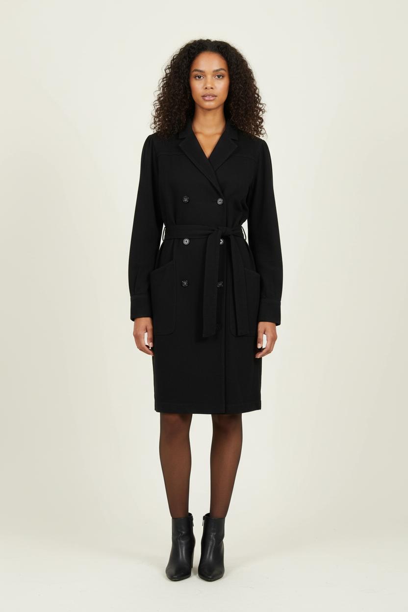 Trench Noir - Taille XS/34 de la marque One Step | PARAD72424 - Vendu par Paradigme - Image 1