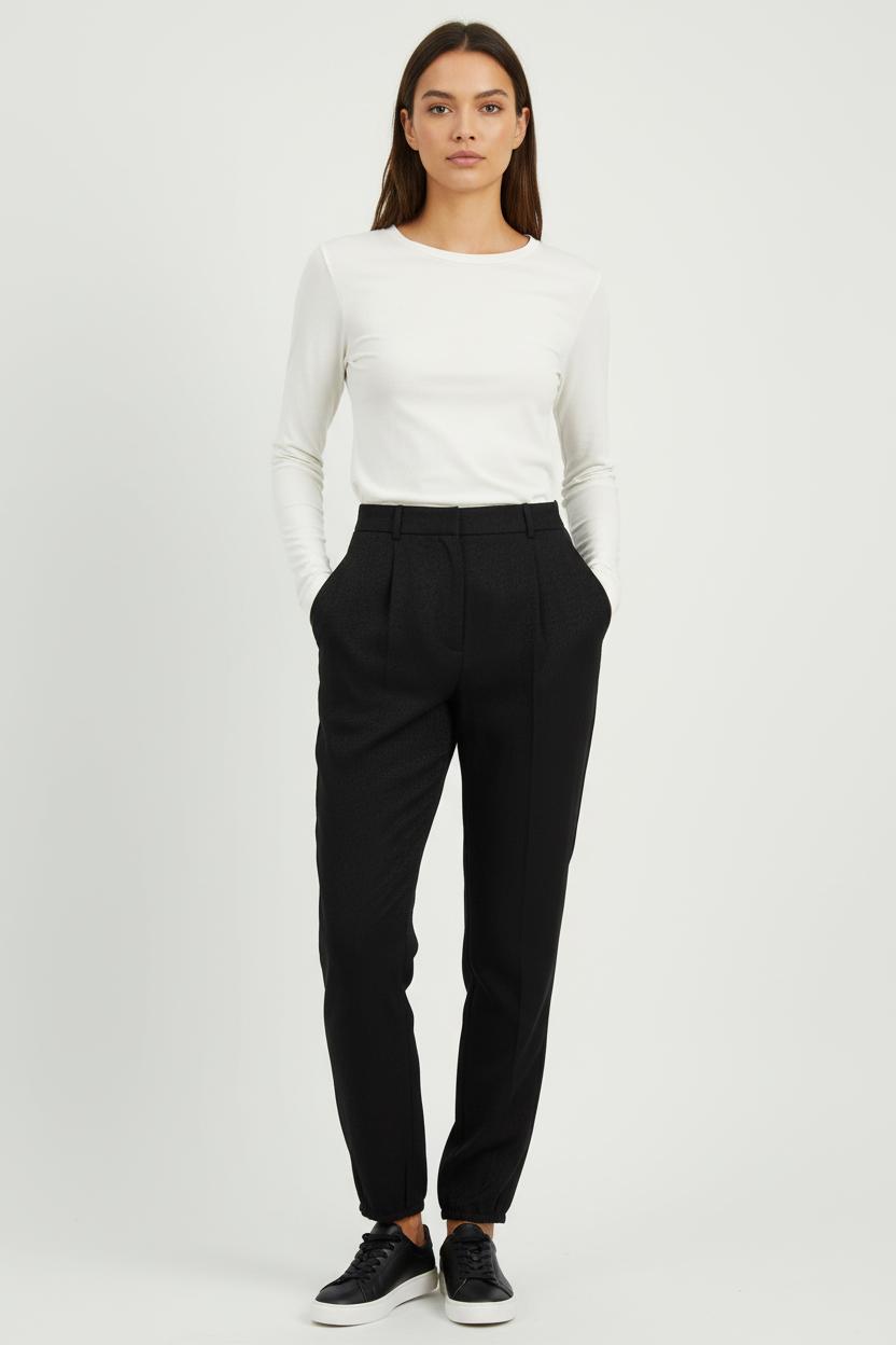 Pantalon Noir - Taille XS/34 de la marque ba&sh | PARAD72774 - Vendu par Paradigme - Image 1