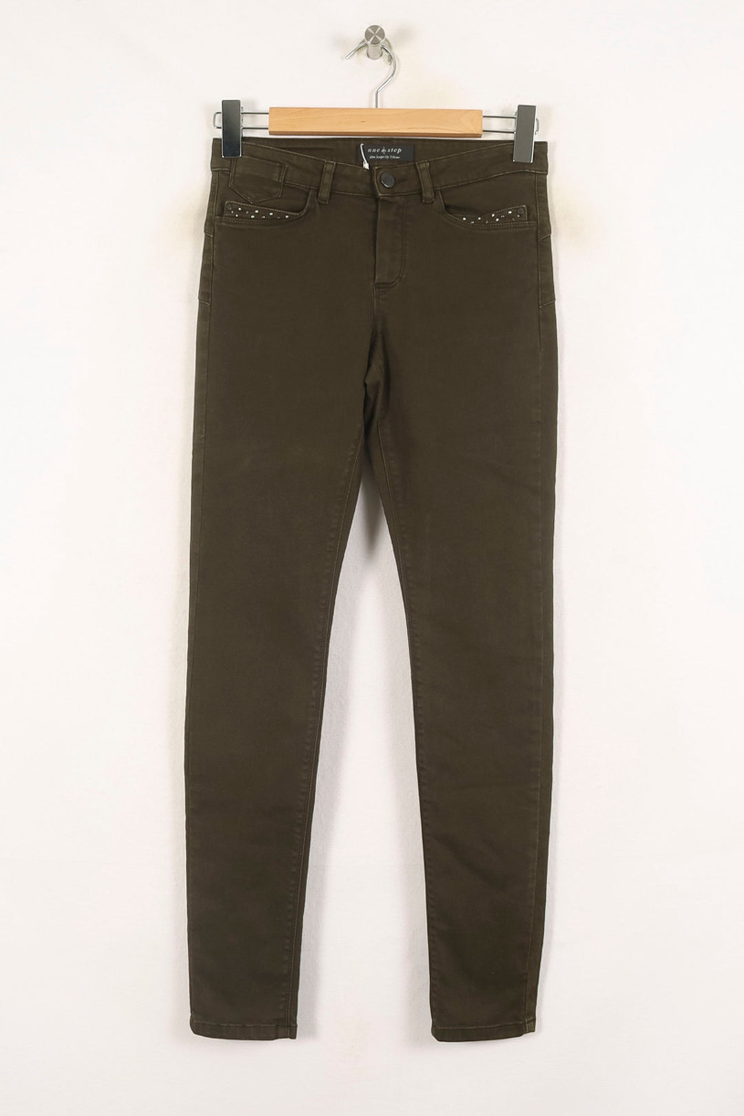 Jean Vert - Taille XS/34 de la marque One Step | PARAD73405 - Vendu par Paradigme - Image 2