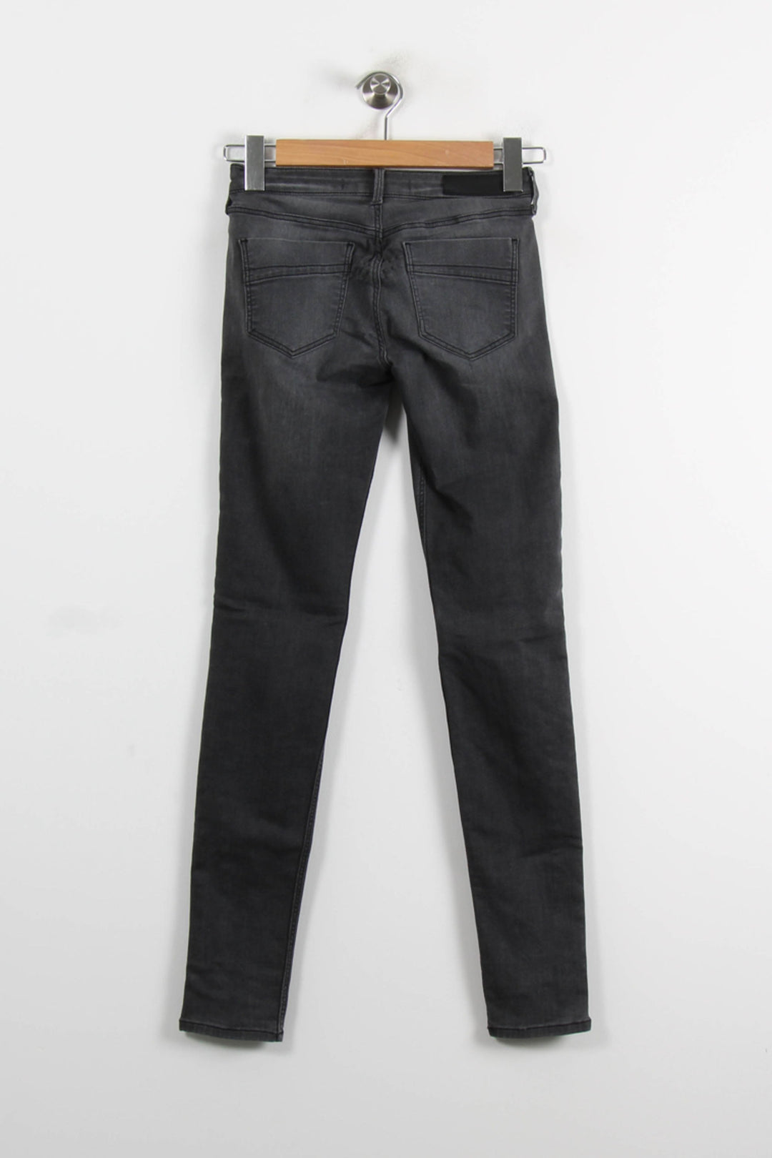 Jean Skinny Gris - Taille XS/34 de la marque Comptoir des Cotonniers | PARAD73418 - Vendu par Paradigme - Image 4