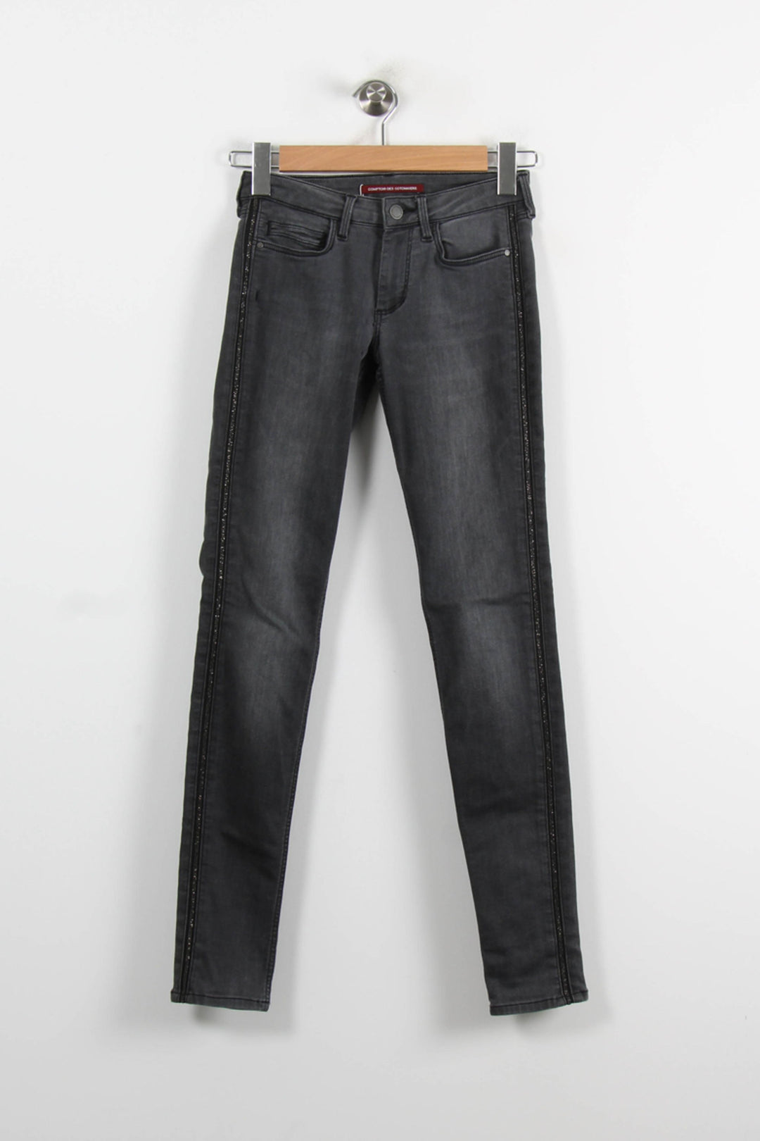 Jean Skinny Gris - Taille XS/34 de la marque Comptoir des Cotonniers | PARAD73418 - Vendu par Paradigme - Image 2