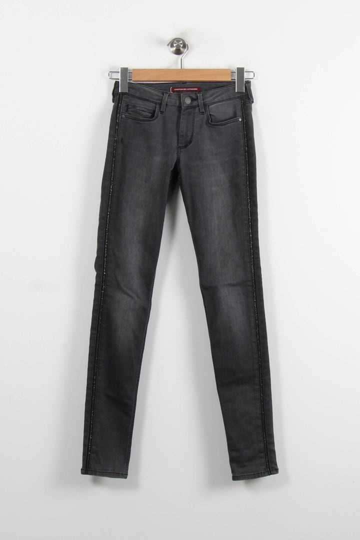 Jean Skinny Gris - Taille XS/34 de la marque Comptoir des Cotonniers | PARAD73418 - Vendu par Paradigme - Image 2