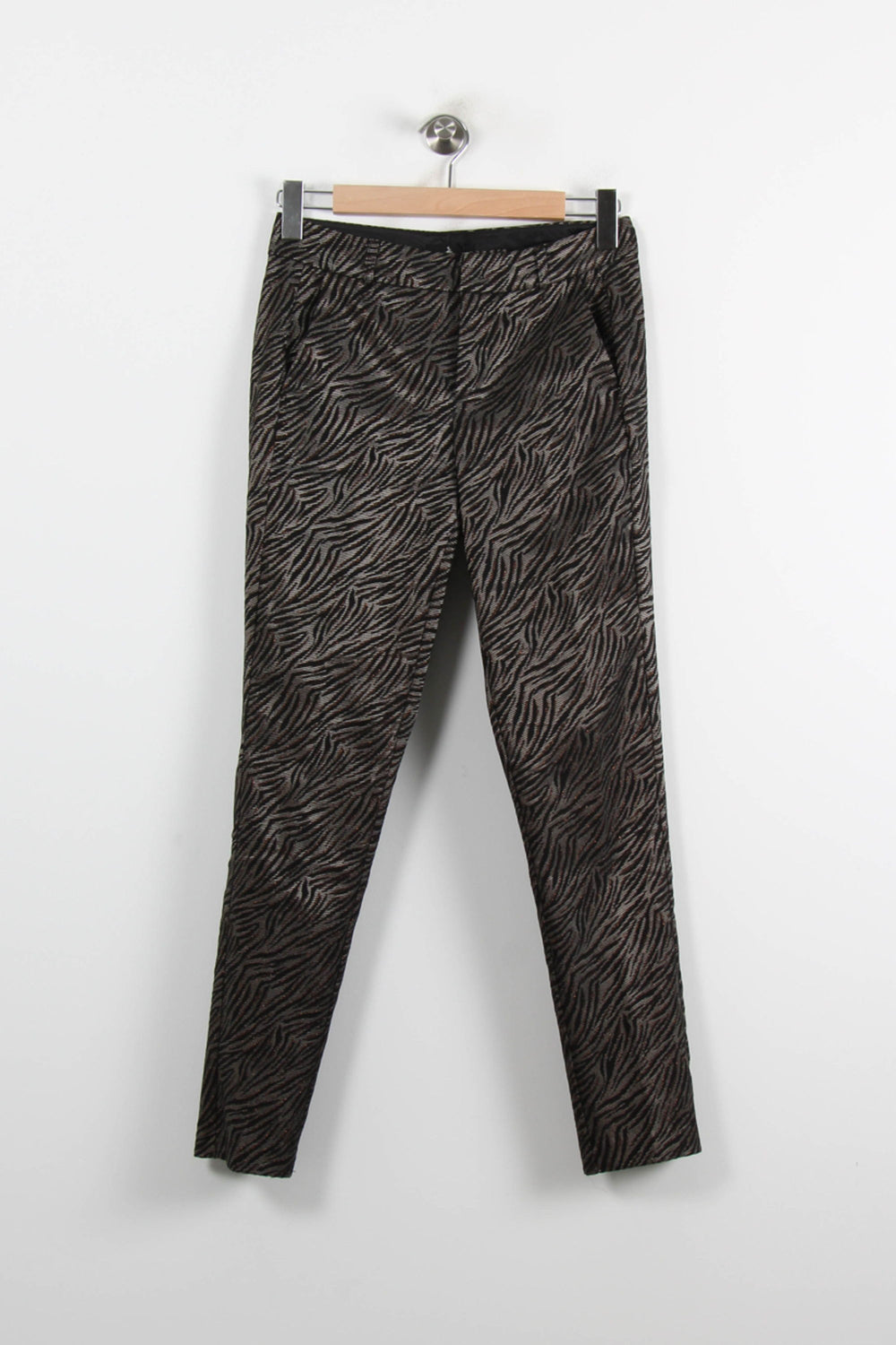 Pantalon Noir et Beige - Taille S/36 de la marque One Step | PARAD73551 - Vendu par Paradigme - Image 2