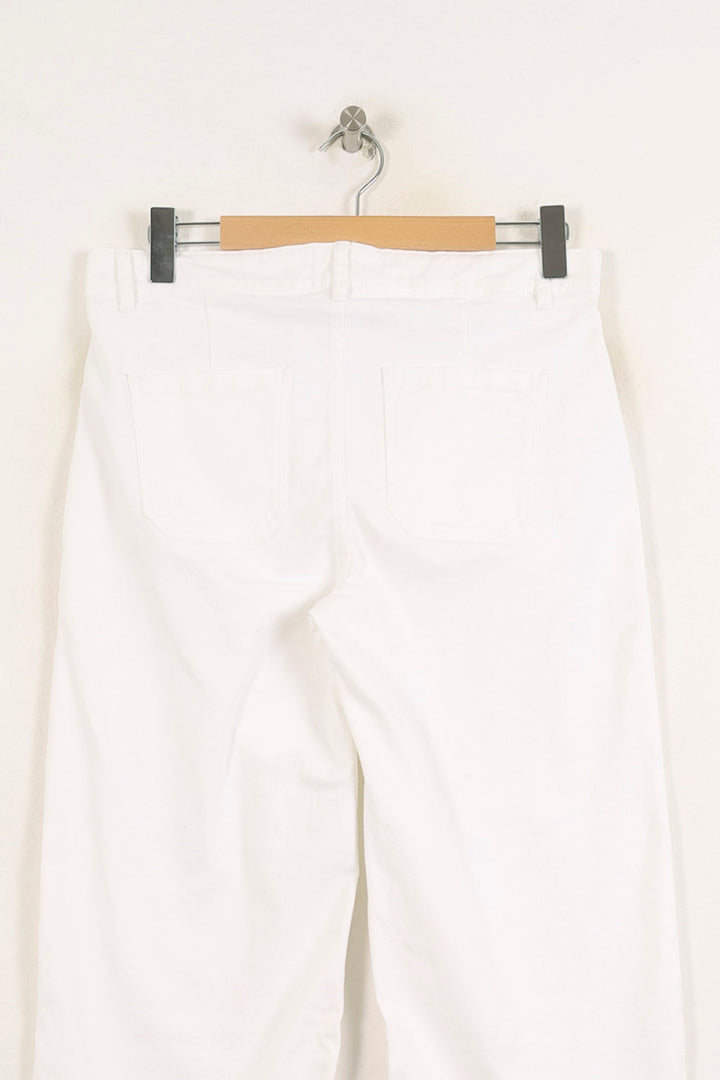 Jean Blanc - Taille L/40 de la marque Maison 123 | PARAD73996 - Vendu par Paradigme - Image 4