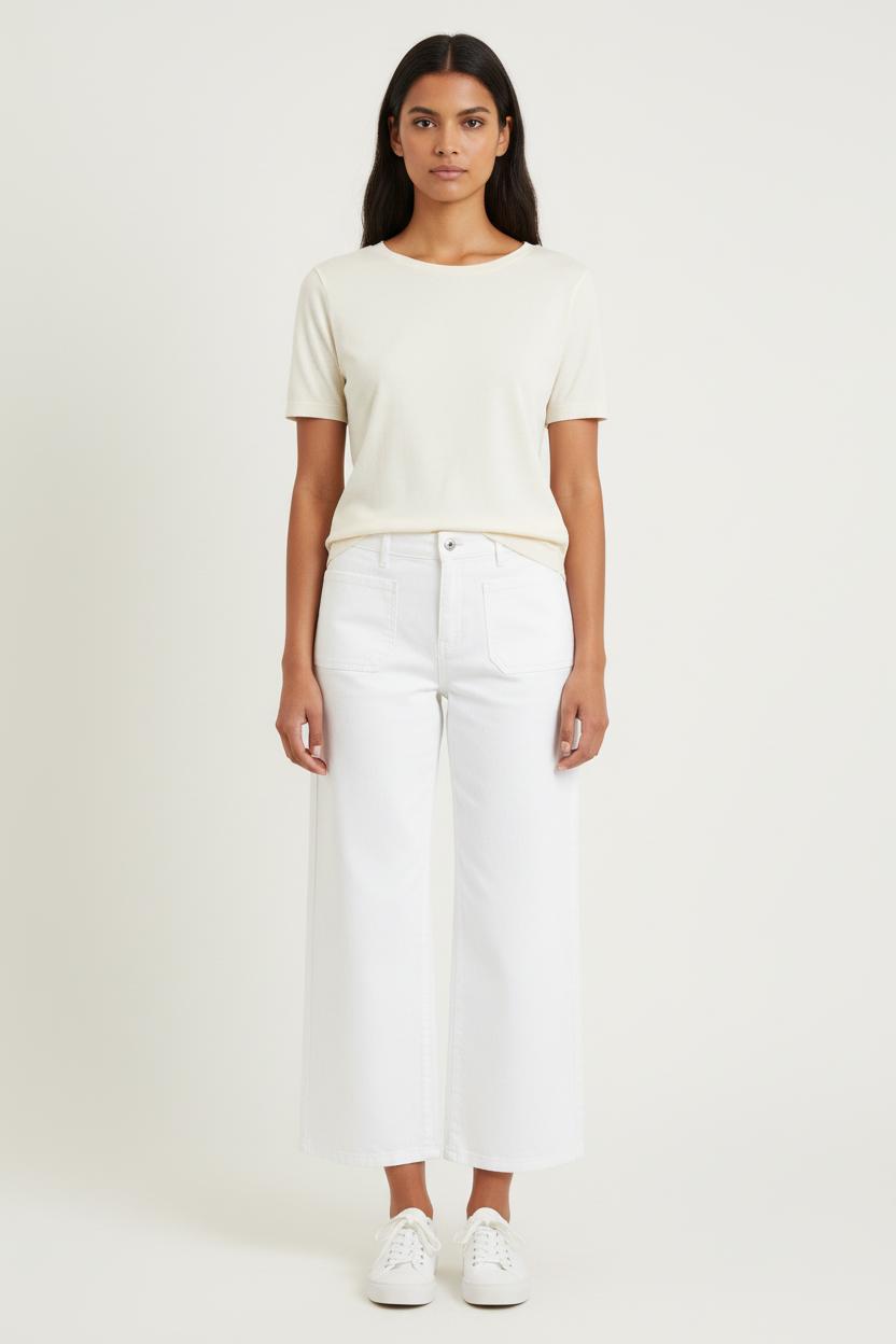Jean Blanc - Taille L/40 de la marque Maison 123 | PARAD73996 - Vendu par Paradigme - Image 1
