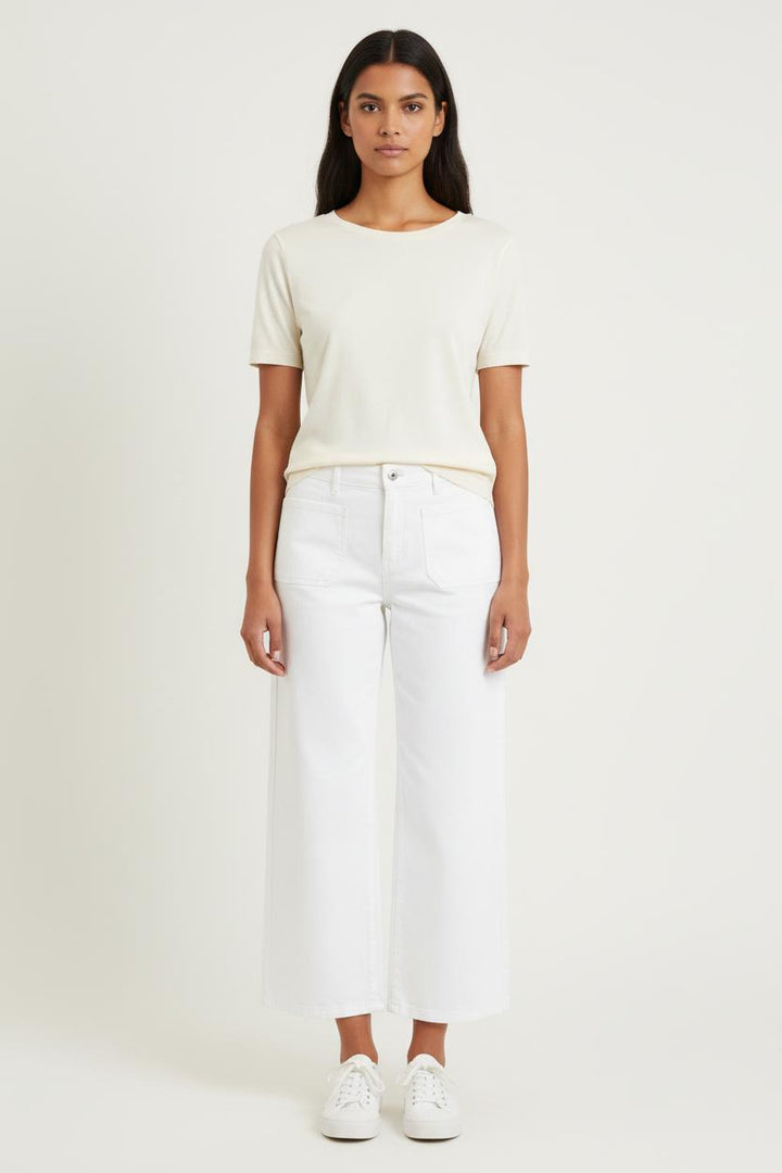 Jean Blanc - Taille L/40 de la marque Maison 123 | PARAD73996 - Vendu par Paradigme - Image 1