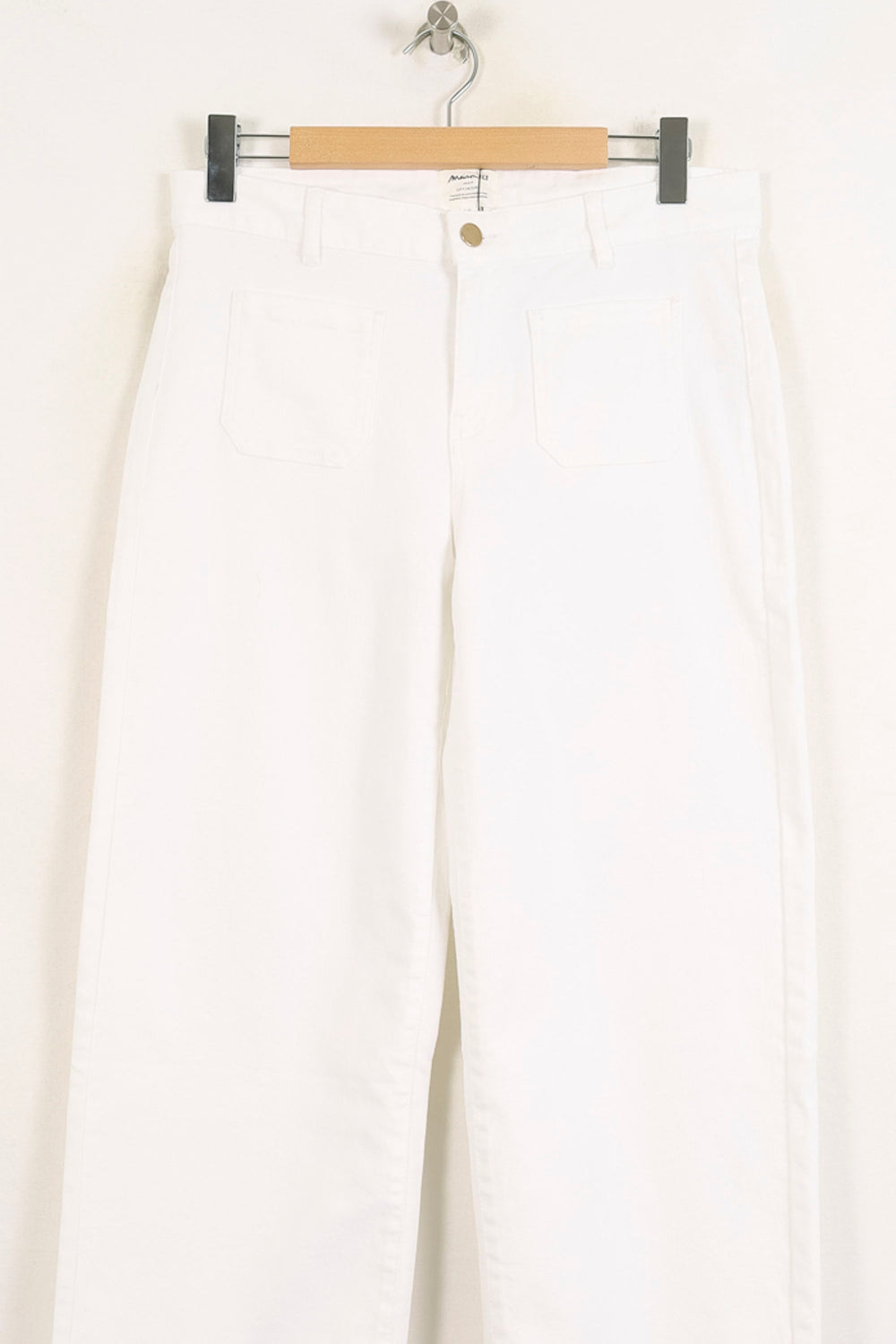 Jean Blanc - Taille L/40 de la marque Maison 123 | PARAD73996 - Vendu par Paradigme - Image 2