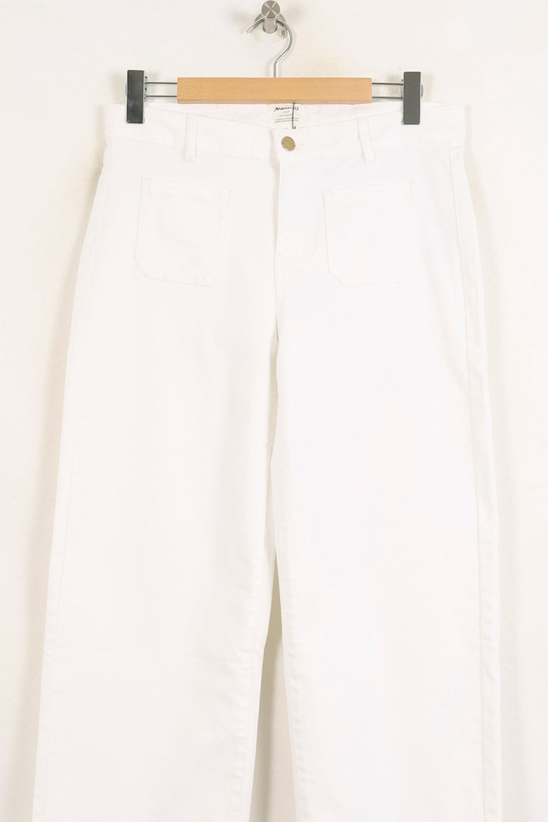 Jean Blanc - Taille L/40 de la marque Maison 123 | PARAD73996 - Vendu par Paradigme - Image 2