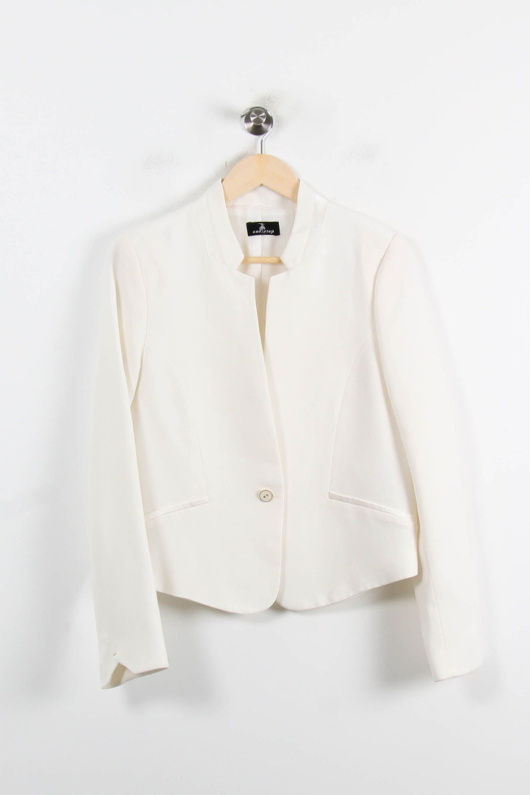 Veste Beige - Taille L/40 de la marque One Step | PARAD75006 - Vendu par Paradigme - Image 2