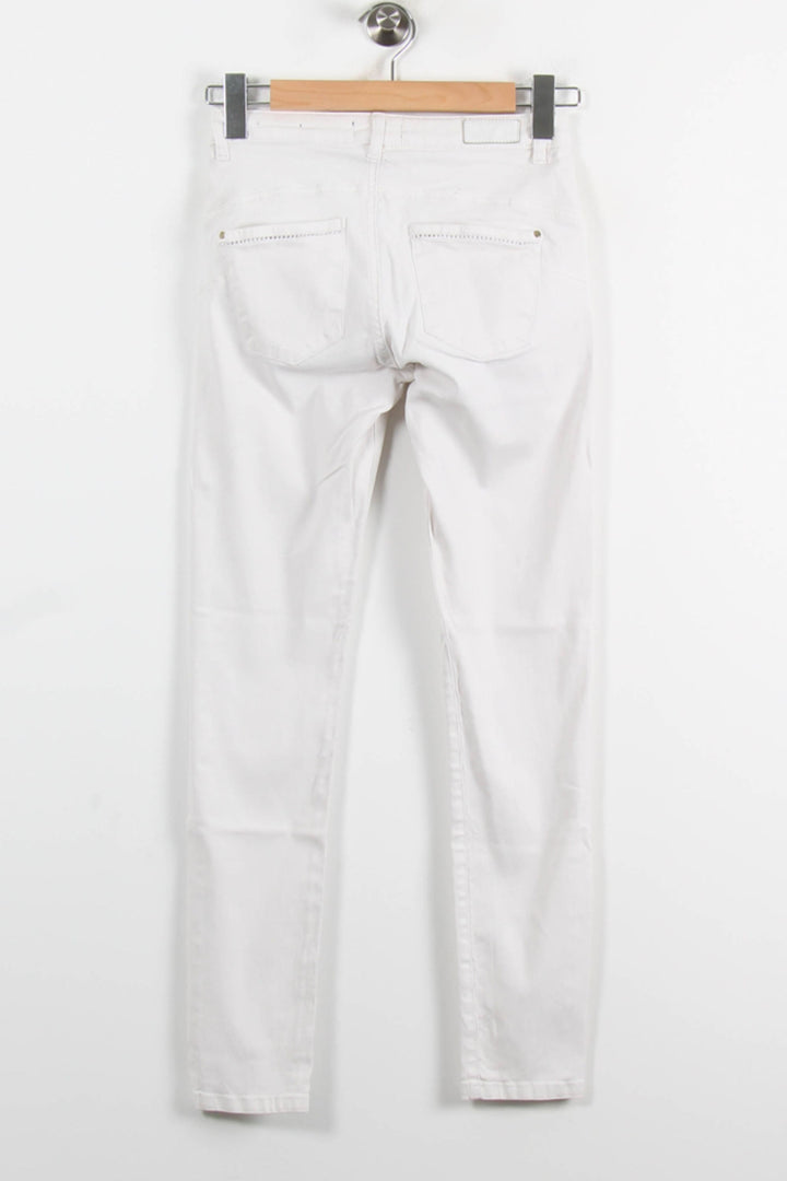 Jean Blanc - Taille S/36 de la marque One Step | PARAD75007 - Vendu par Paradigme - Image 4