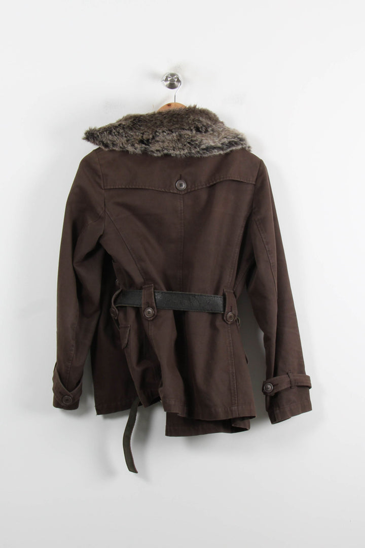 Trench Marron - Taille XL/42 de la marque Comptoir des Cotonniers | PARAD75109 - Vendu par Paradigme - Image 4