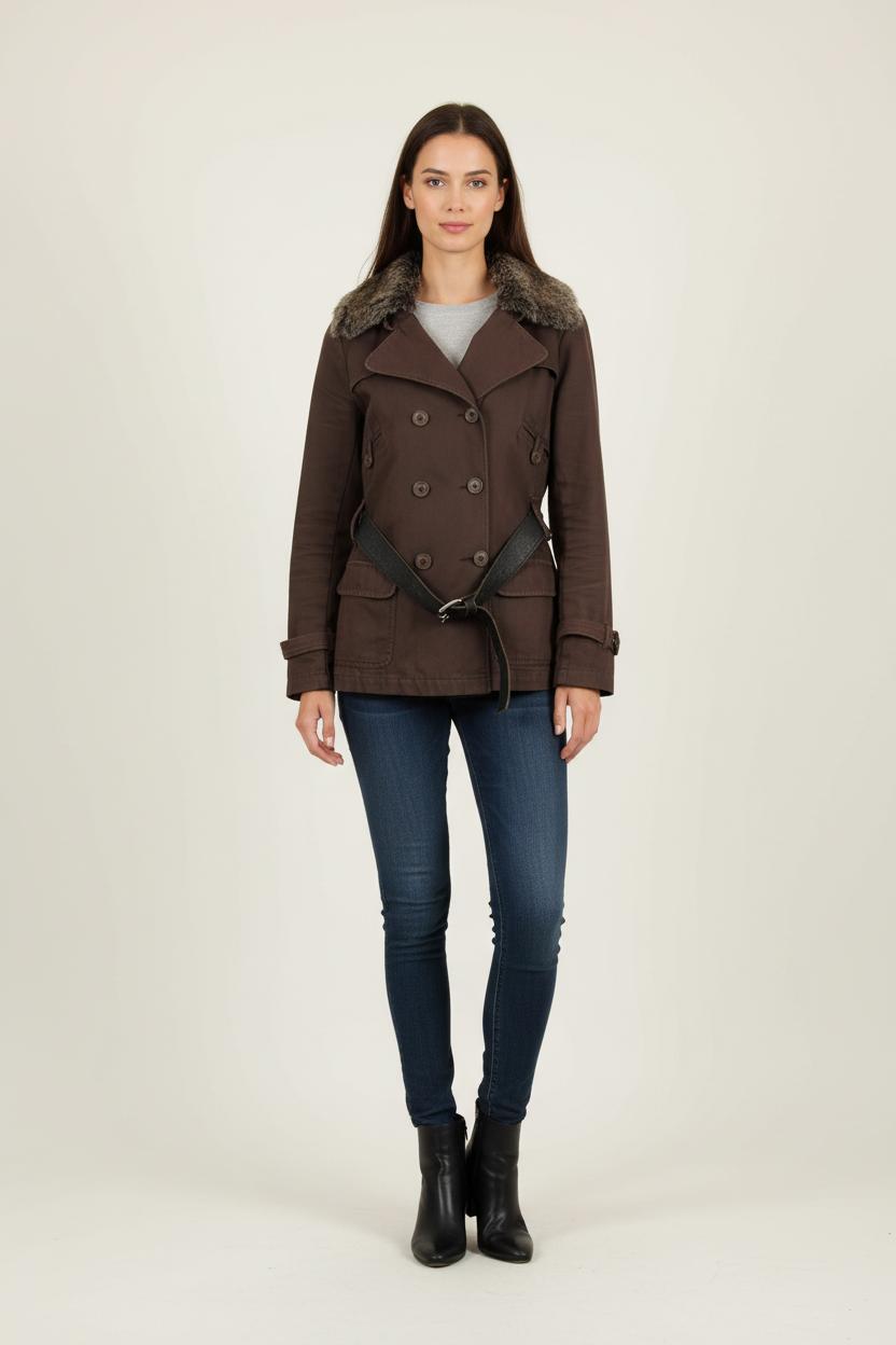 Trench Marron - Taille XL/42 de la marque Comptoir des Cotonniers | PARAD75109 - Vendu par Paradigme - Image 1