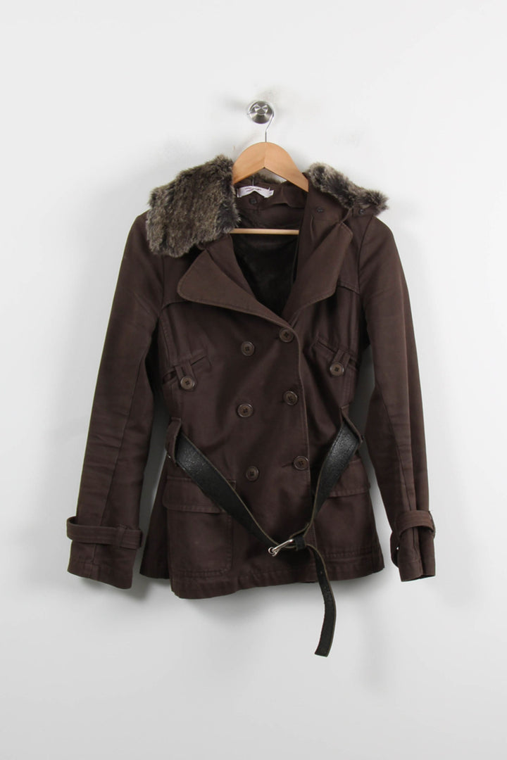 Trench Marron - Taille XL/42 de la marque Comptoir des Cotonniers | PARAD75109 - Vendu par Paradigme - Image 2
