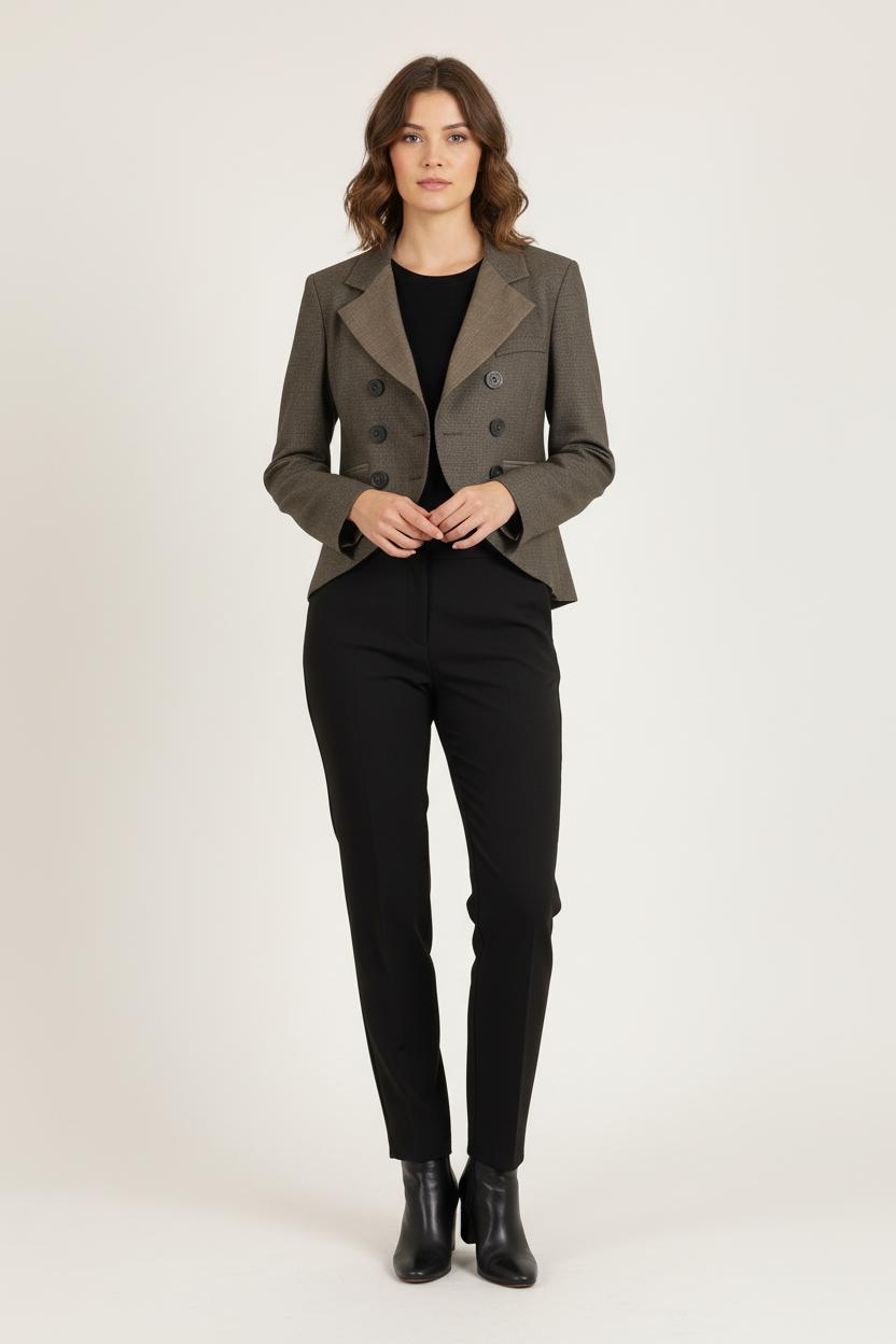 Blazer Marron - Taille M/38 de la marque One Step | PARAD75143 - Vendu par Paradigme - Image 1