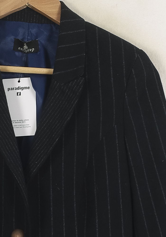 Blazer Noir - Taille L/40 de la marque One Step | PARAD76056 - Vendu par Paradigme - Image 3