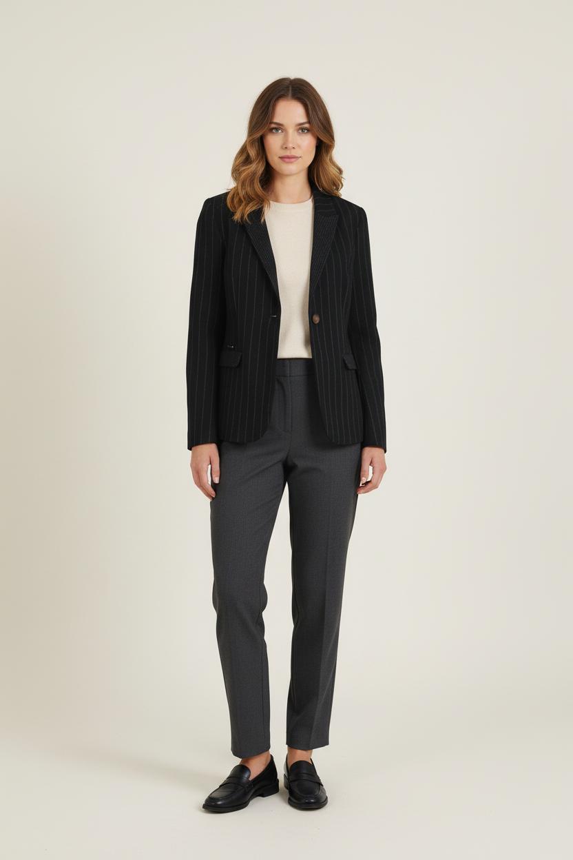 Blazer Noir - Taille L/40 de la marque One Step | PARAD76056 - Vendu par Paradigme - Image 1