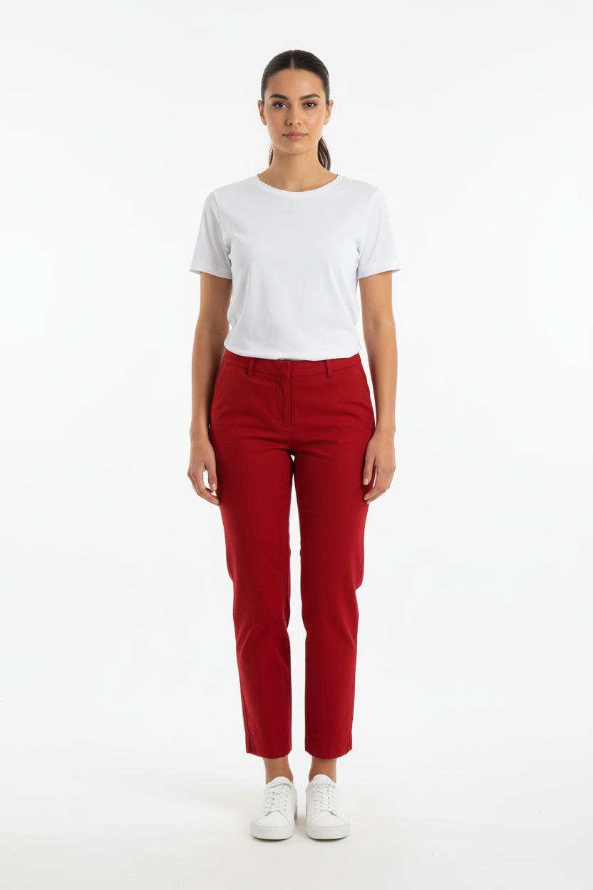 Pantalon Rouge - Taille M/38 de la marque Comptoir des Cotonniers | PARAD76449 - Vendu par Paradigme - Image 1
