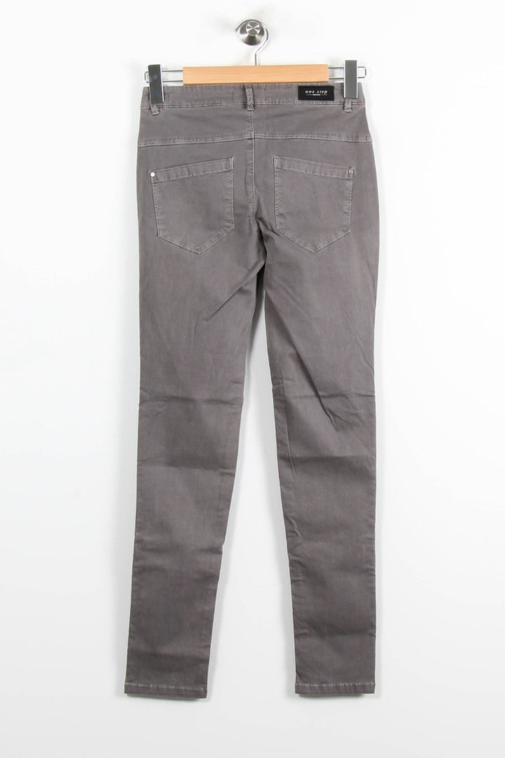 Jean Gris - Taille XS/34 de la marque One Step | PARAD76497 - Vendu par Paradigme - Image 4