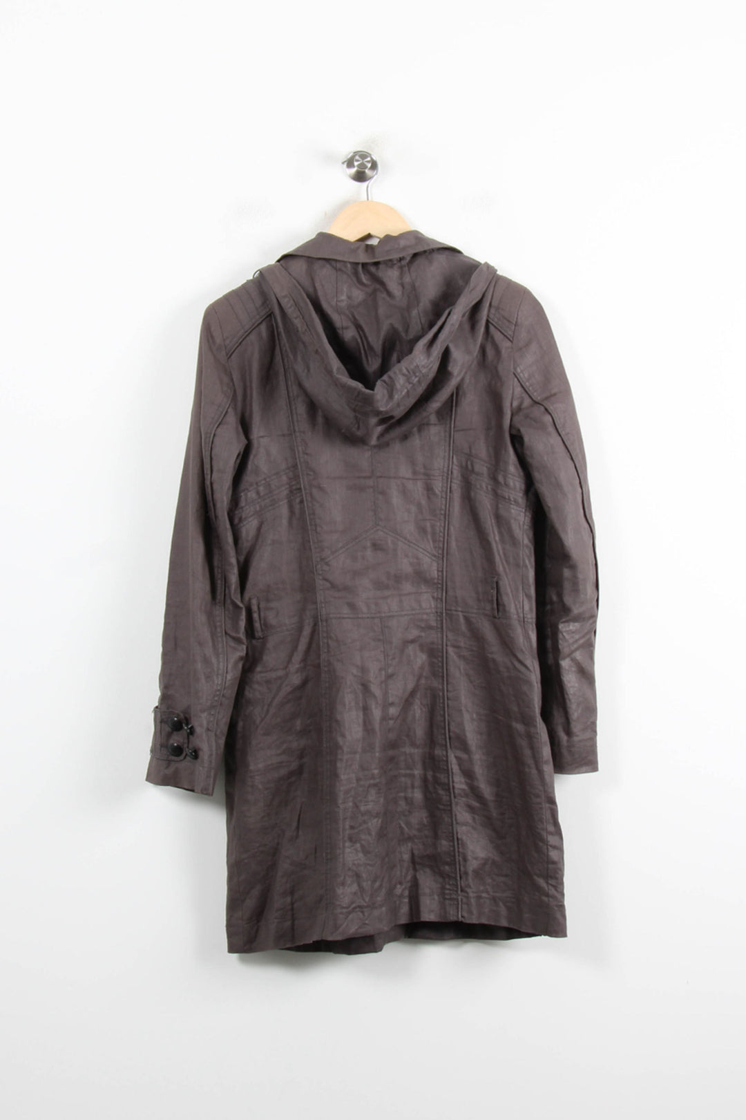 Trench Gris - Taille S/36 de la marque IKKS | PARAD76886 - Vendu par Paradigme - Image 4
