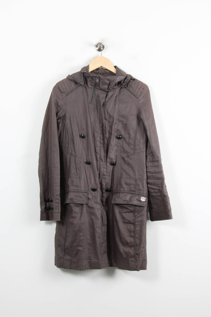 Trench Gris - Taille S/36 de la marque IKKS | PARAD76886 - Vendu par Paradigme - Image 2
