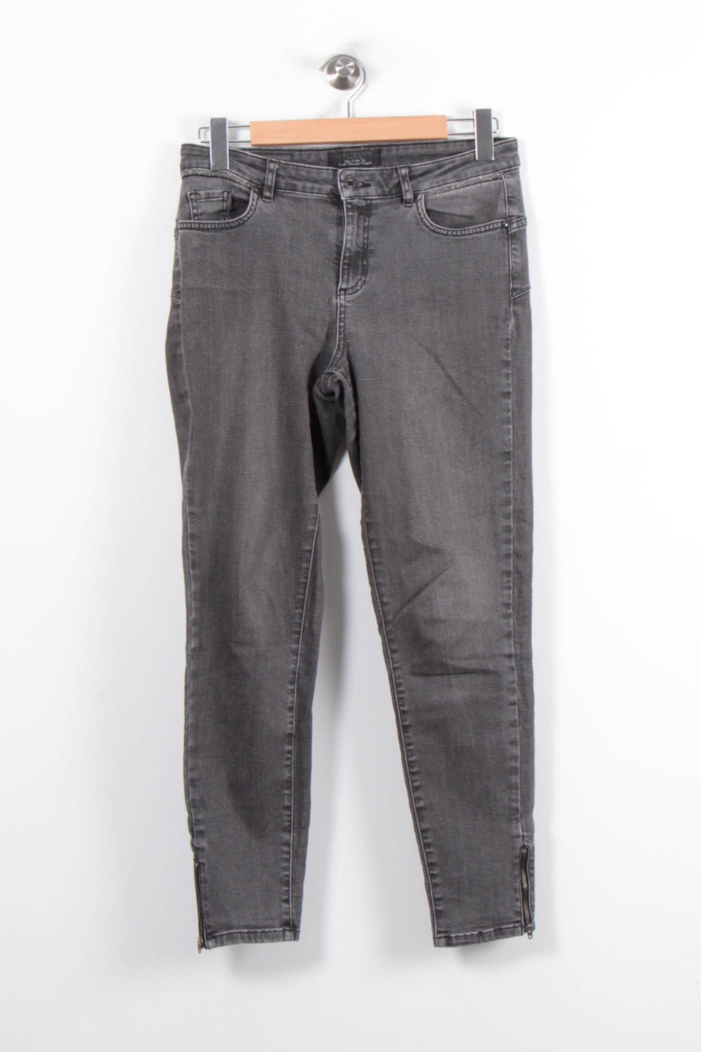 Jean Gris - Taille L/40 de la marque IKKS | PARAD78698 - Vendu par Paradigme - Image 2