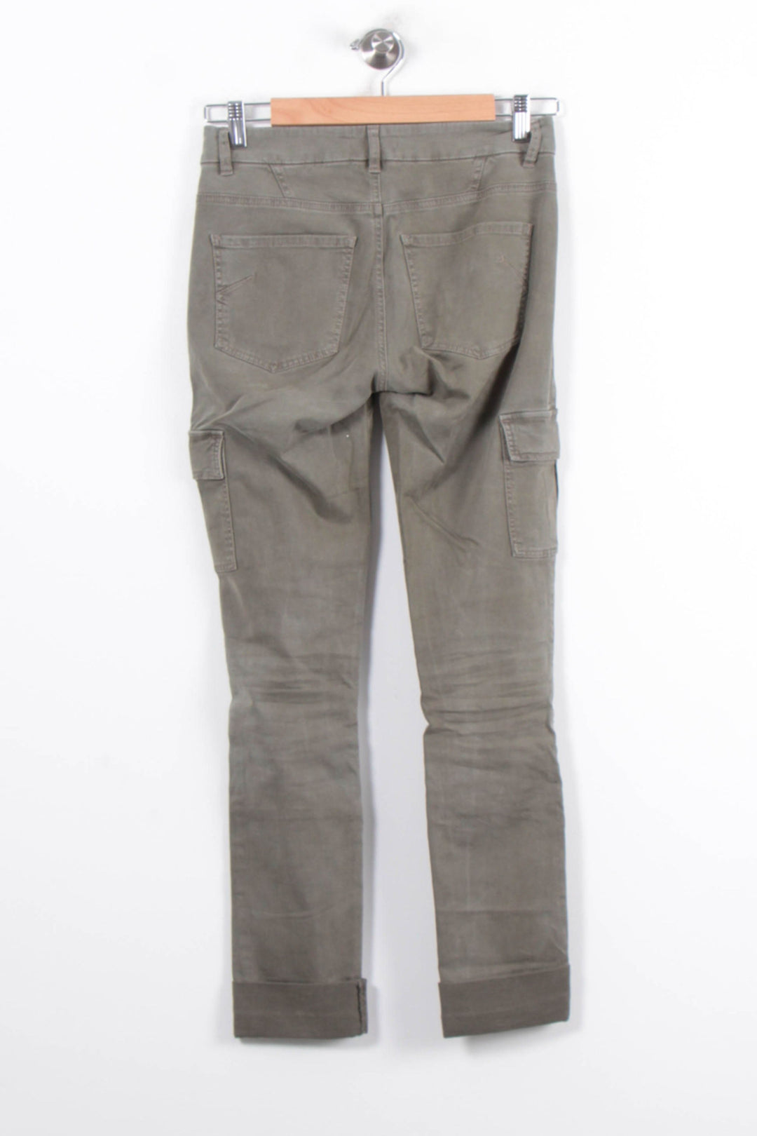 Pantalon Cargo Vert - Taille XS/34 de la marque IKKS | PARAD78775 - Vendu par Paradigme - Image 4