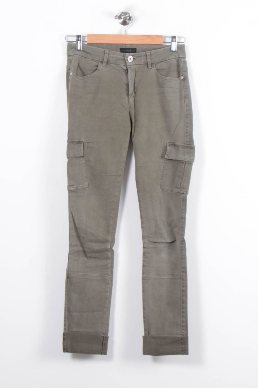 Pantalon Cargo Vert - Taille XS/34 de la marque IKKS | PARAD78775 - Vendu par Paradigme - Image 2